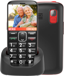 Telefon Mobil Seniori cu Taste Mari CZAY® Meniu in Limba Romana Ecran LCD Generos Color Camera Foto Autonomie 7 Zile Volum Puterni 