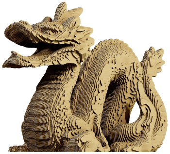 Puzzle 3D DRAGON Cartonic 126 piese 