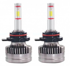 Set 2 leduri HIR2 9012 M8 Canbus 360 grade pentru far auto putere 60W/set luminozitate 6200 Lm/set 12V-24V 
