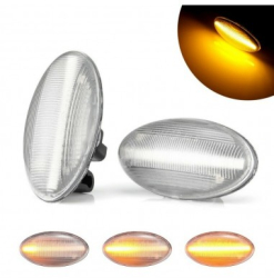 Set 2 Semnalizari Aripa LED Citroen C1 C2 C3 C5 C6 Berlingo 