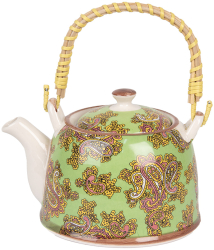Ceainic cu infuzor ceramica multicolora 18x14x12 cm 800 ml 