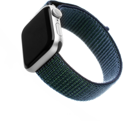 Curea ONSG® pentru Apple Watch 1/2/3/4/5/6/7/8/9/10/SE/SE 2/Ultra/Ultra 2 42/44/45/46/49mm Q43 Textil Dark Blue 