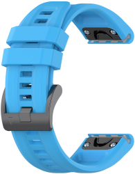 Curea ONSG® pentru Garmin Fenix 5/5 Plus 6/6 Pro/7/Forerunner 935/945/955/Approach S60/S62 Y63 Silicon Blue 
