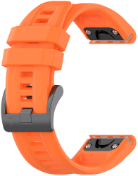 Curea ONSG® pentru Garmin Fenix 3/3 HR/5X/5X Plus/6X/6X Pro/7X/7X Pro Solar Y73 Silicon Orange 