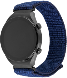 Curea ONSG® pentru Huawei Watch GT 2 46mm/GT 2 Pro/GT 3 Pro 46mm/Ultimate Xiaomi Watch S1 Q70 Nylon Dark Blue 