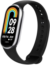 Curea ONSG® pentru Xiaomi Mi Band 8/8 NFC/9/9 NFC Q44 Silicon Black 