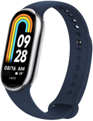 Curea ONSG® pentru Xiaomi Mi Band 8/8 NFC/9/9 NFC Q50 Silicon Blue 