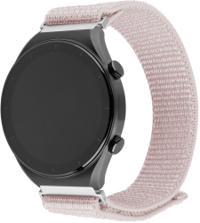 Curea pentru Huawei Watch GT 2 46mm/GT 2 Pro/GT 3 Pro 46mm/Ultimate Xiaomi Watch S1 Q72 Nylon Rose Gold 