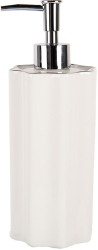 Dispenser sapun ceramica alba 8x22 cm 475 ml 