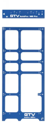 Sablon gaurire montaj sertar AxisPro 