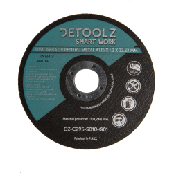 Set disc abraziv pentru metal 125 mm 10 set 