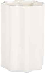 Suport periute dinti ceramica alba 7x11 cm 