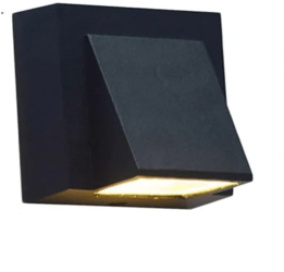 Aplica LED Exterior 5W Negru 3000K 