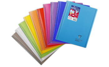 Caiet metric cu spira Clairefontaine 386401C 160 pagini A4+ Culoare aleatorie - RESIGILAT 