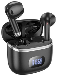 Casti Wireless Hoco EQ1 - TWS Bluetooth 5.3 LED Digital Display - Negru 