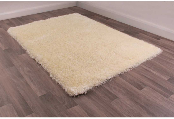 Covor pufos crem 132x60cm 