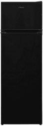 Frigider cu 2 usi Finlux FXRA 28370 BKE Racire statica Usi reversibile 243 l H 160 cm Clasa E Negru 