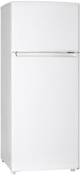 Frigider cu doua usi Crown DF133EW Racire statica 117 l H 111.7 cm Clasa E Alb 