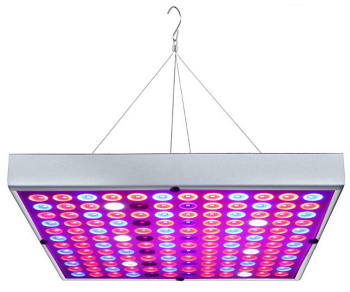 Lampa LED 45W pentru cresterea plantelor in interior 225 de leduri 165 leduri rosii 60 albastre 30 x 30 cm multicolor 