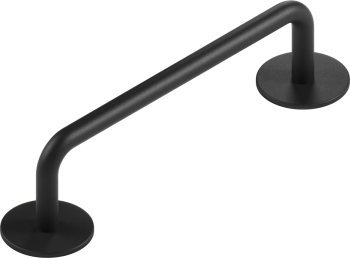 Maner pentru mobila Milano Viefe finisaj negru mat L 121 mm 