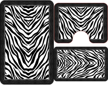 Set covorase baie model zebra 
