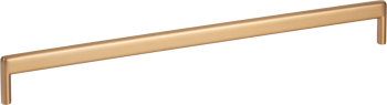 Maner pentru mobila Beam finisaj alama cava periata L 328 mm 