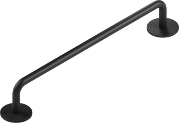 Maner pentru mobila Milano Viefe finisaj negru mat L 185 mm 