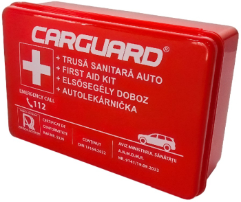 Trusa sanitara auto - Certificat R.A.R. - CARGUARD 