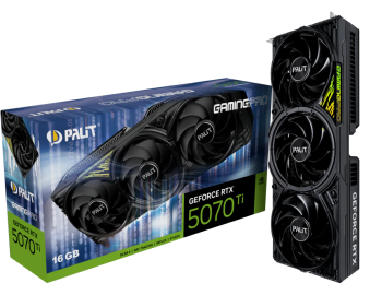 Placa video Palit GeForce RTX 5070 Ti GamingPro 16GB GDDR7 256-bit DLSS 4.0 