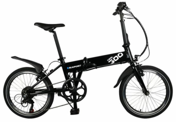 Bicicleta Electrica Pliabila Blaupunkt Carl 300 20101 - 20 Inch Negru 