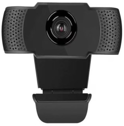 Camera web FULL HD 1080p Microfon USB 2.0 Plug&Play compatibil cu Windows 10/8/7 si Mac Negru 