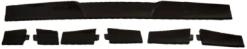 Eleron Prelungire Bara Luneta/Portbagaj din Plastic ABS Universal cu 3 Tipuri de Capete Culoare Negru Lucios