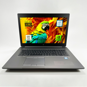 Laptop HP ZBOOK 17 G5 Intel i7 - 8850H 64 gb ram 1 TB SSD 17.3 inch Full HD Nvidia Quadro P1000 - 4 GB Garantie 12 luni Rucsac Cadou Win11 