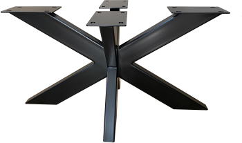 Picior masa cafea Spider 800x450x410 h negru 