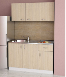 Set mobilier bucataria Ara 120 cm Stejar sonoma 
