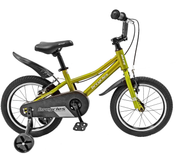 Bicicleta copii 16 BR Kids Sports Verde varsta 4-6 ani 