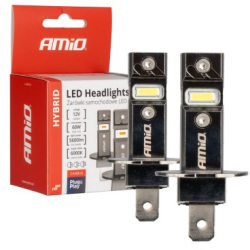 Set 2 leduri auto H3 Canbus 60W 5600 Lm 6000k 12V 