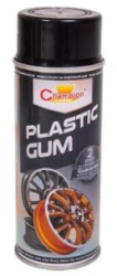 Vopsea spray cauciucata Negru Champion Color 400ml Negru 