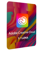 Adobe Creative Cloud PC 1 Luna - Cod digital Adobe 