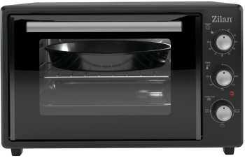 Cuptor electric Zilan ZLN5323 Gusto 1800W 35L Temperatura maxima 250C Timer Element incalzire ascuns Negru 