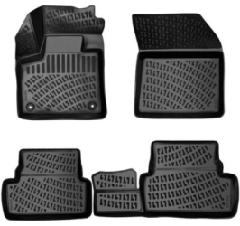 Set 4 Covorase Auto Tavita din Cauciuc Opel Grandland 2021- Umbrella 