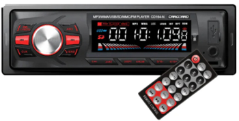 Radio casetofon Carguard Mp3 player auto 1 din Bluetooth USB AUX 