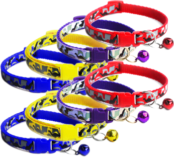 Set 8 zgarzi Ropet® Reglabil 18-32cm Multicolor 