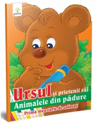 Ursul si prietenii sai animalele din padure 