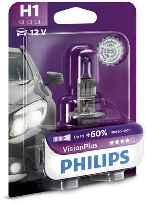 Bec Far H1 55W 12V VIsion Plus Philips 