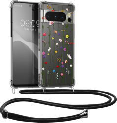 Husa Kwmobile cu snur pentru Google Pixel 8 Pro Multicolor Silicon KWM0000208S005C 