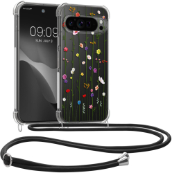 Husa Kwmobile cu snur pentru Google Pixel 9 Pro XL Multicolor Silicon KWM000020QQ002C 
