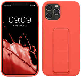 Husa Kwmobile pentru Apple iPhone 12/iPhone 12 Pro Roz Silicon KWM000015WF009C 