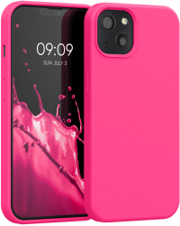 Husa Kwmobile pentru Apple iPhone 13 Roz Silicon KWM000013OV097C 
