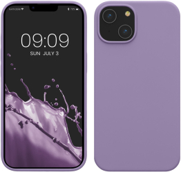 Husa Kwmobile pentru Apple iPhone 14 Mov Silicon KWM000016NI043C 